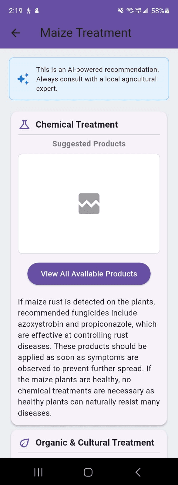 Kilimo Afya mobile app screenshot 4